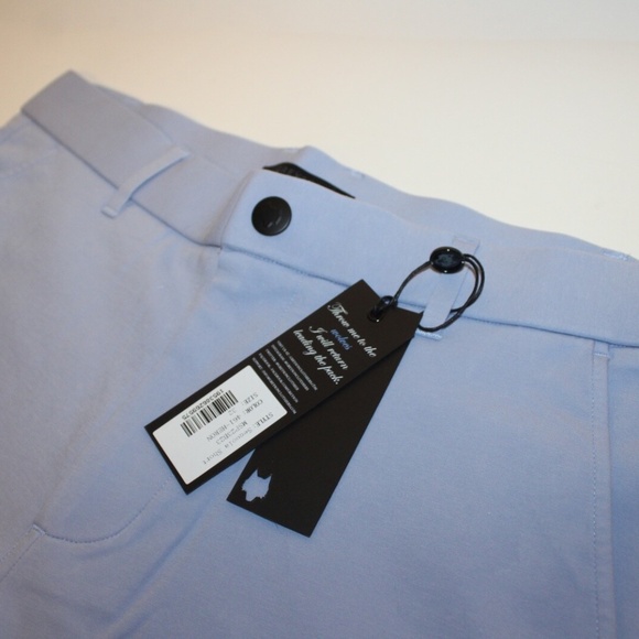 $148 Greyson Golf Mens Size 32 Sequoia Shorts Stretch Heron Blue Butter Soft - Picture 4 of 11